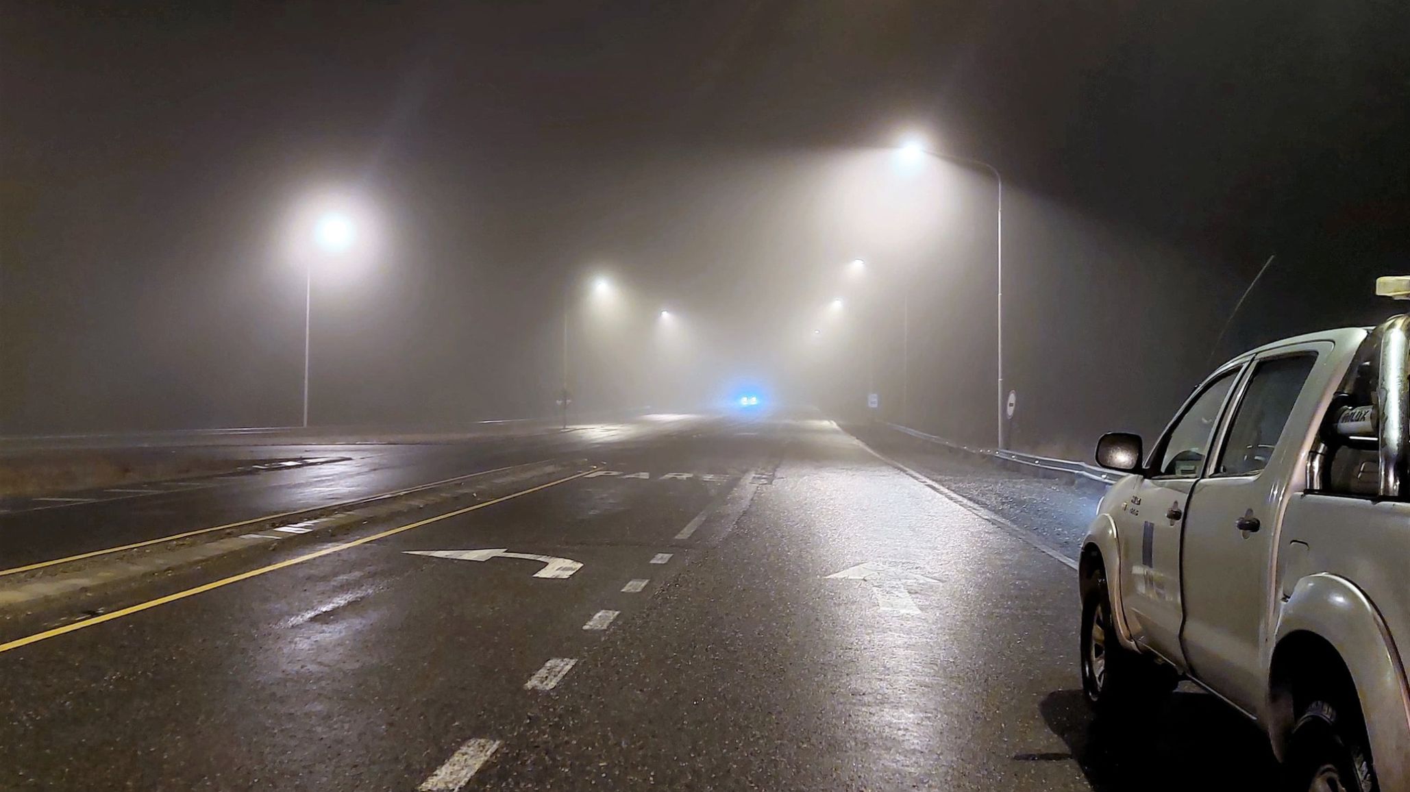 Rutas nacionales en Chubut: calzadas húmedas, hielo, barro y extrema precaución en varios tramos