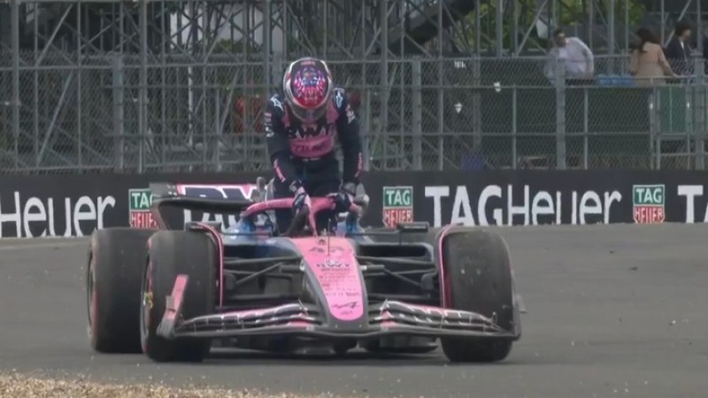 Franco Colapinto, tras su error en Silverstone: "Es una pena, podríamos haber hecho un buen trabajo"