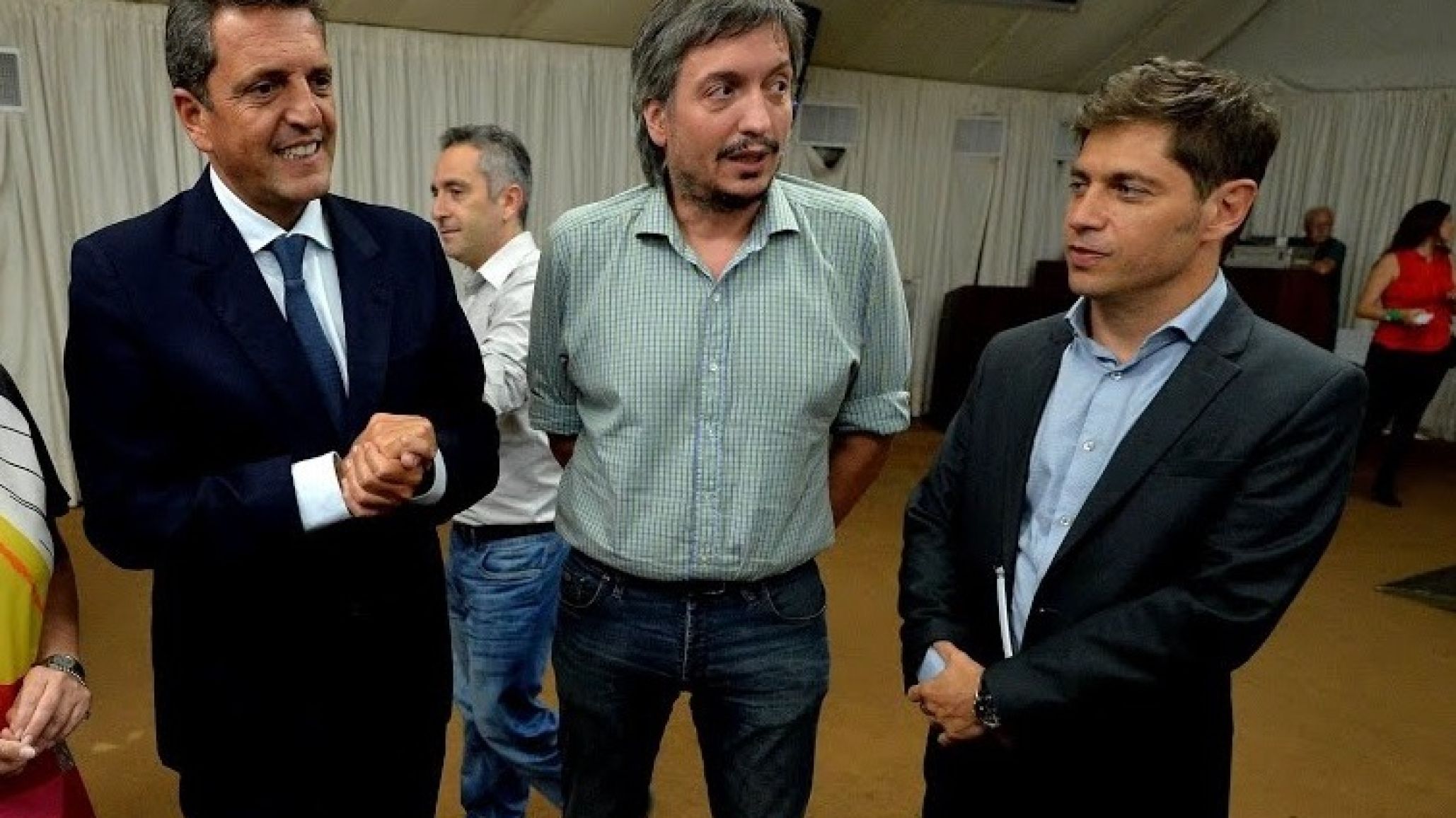 Kicillof, Massa y Máximo Kirchner se reunieron para definir la alianza del peronismo bonaerense mientras trabajan en lograr unidad del peronismo en todas las provincias