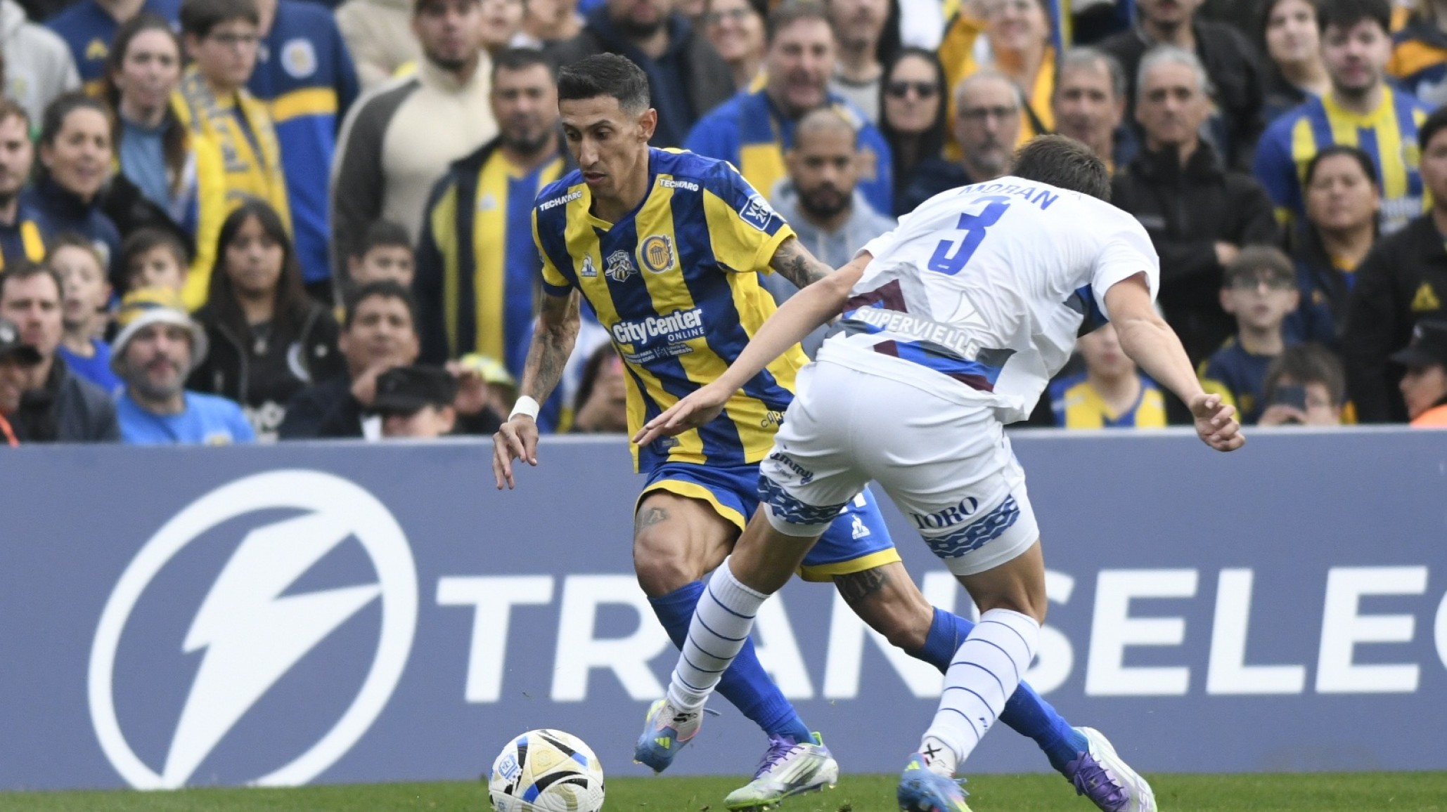 Di María tenía el regreso soñado, con gol incluido, pero Godoy Cruz le arruinó la fiesta en tiempo de descuento