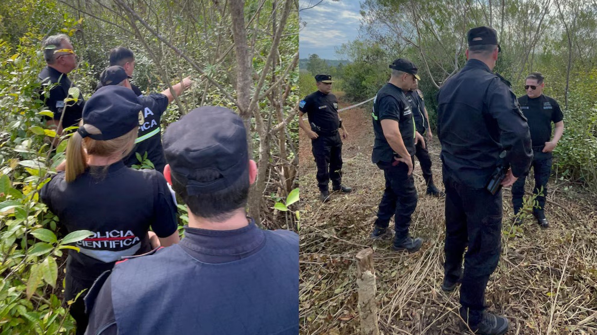 Hallaron restos óseos que podrían ser de una mujer desaparecida en mayo en Misiones
