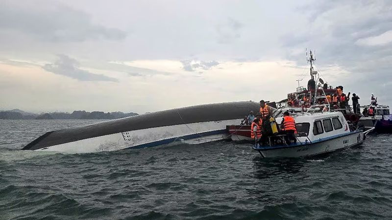 Tragedia fatal en Vietnam: Un crucero naufragó y murieron 34 personas
