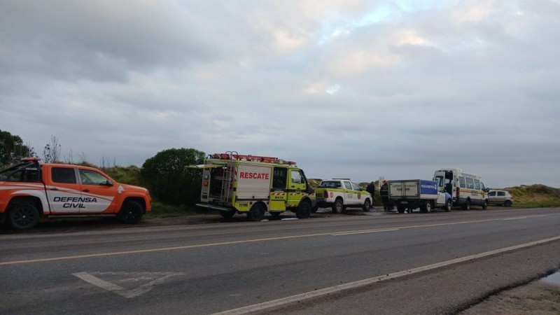 Tragedia: un ciclista de 50 años cayó desde un acantilado y murió