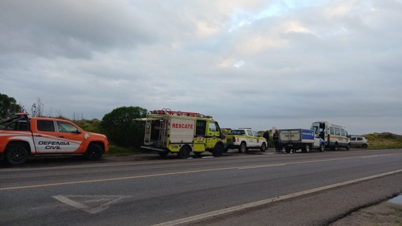 Tragedia: un ciclista de 50 años cayó desde un acantilado y murió