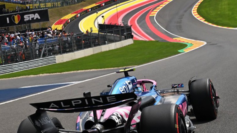 Colapinto clasificó 17° al Gran Premio de Bélgica