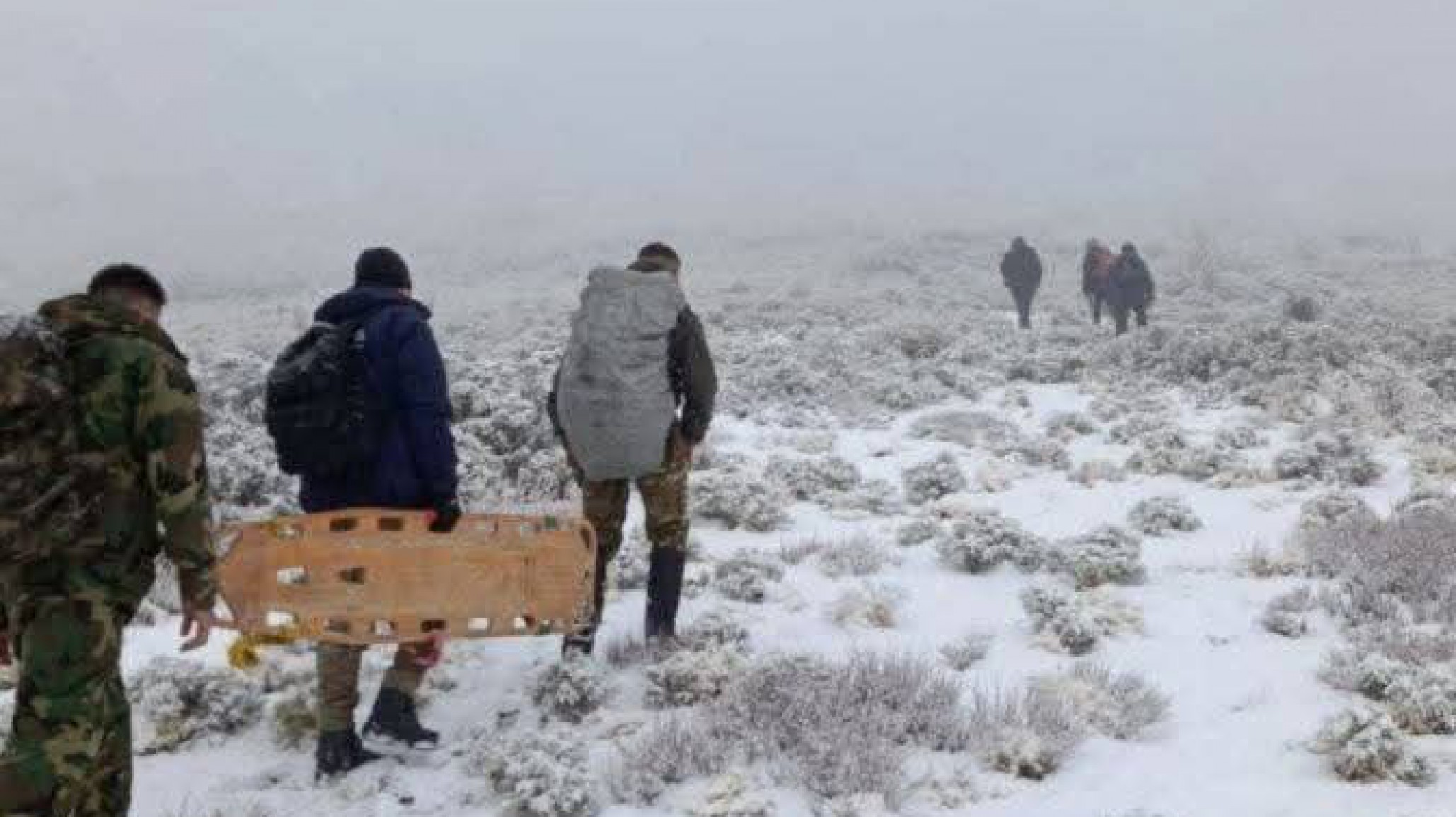 Más de 35 personas recorrieron 30 km a pie para recuperar el cuerpo del criancero fallecido