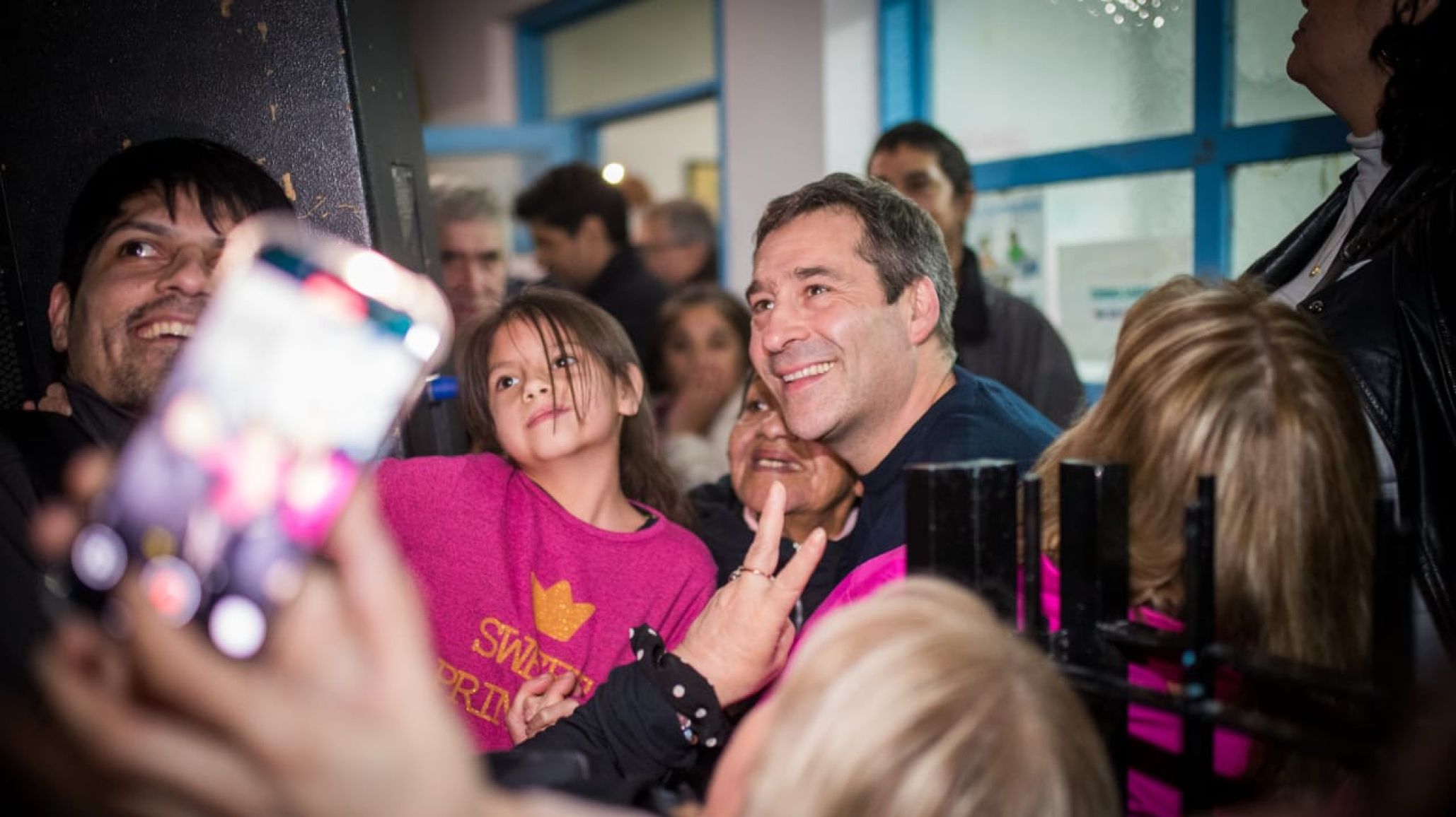 Luque ante una multitud en Trelew: "El peronismo está de pie y vamos a terminar con el silencio en esta provincia"