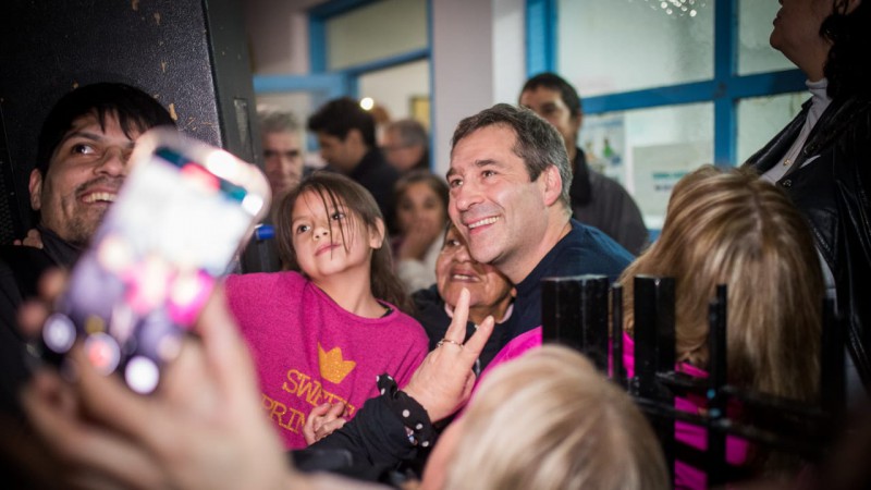 Luque ante una multitud en Trelew: "El peronismo está de pie y vamos a terminar con el silencio en esta provincia"