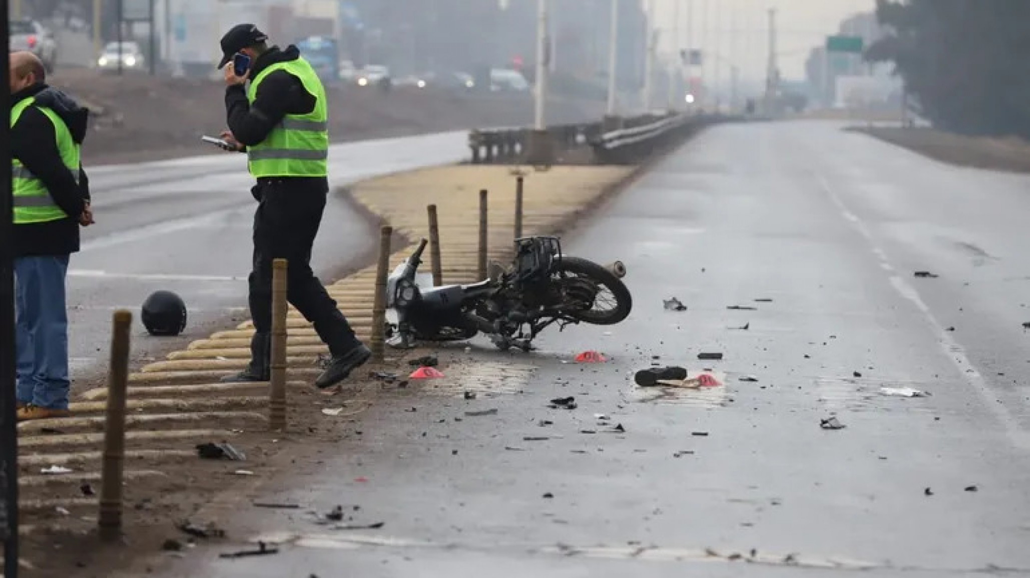 Tragedia en Ruta 7: una motociclista murió atropellada por un auto que se dio a la fuga