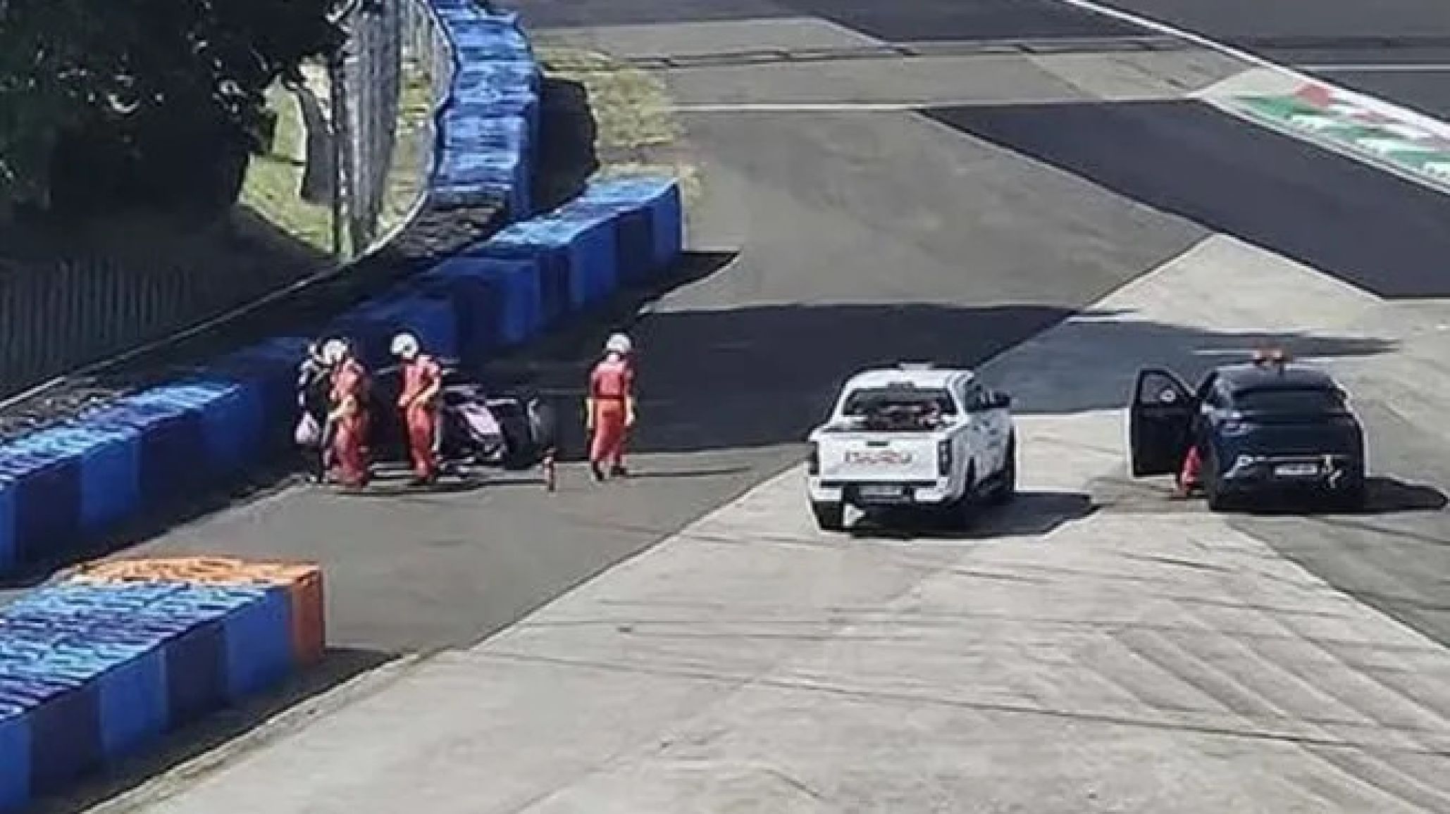 Franco Colapinto sufrió un accidente durante pruebas de neumáticos en Hungría