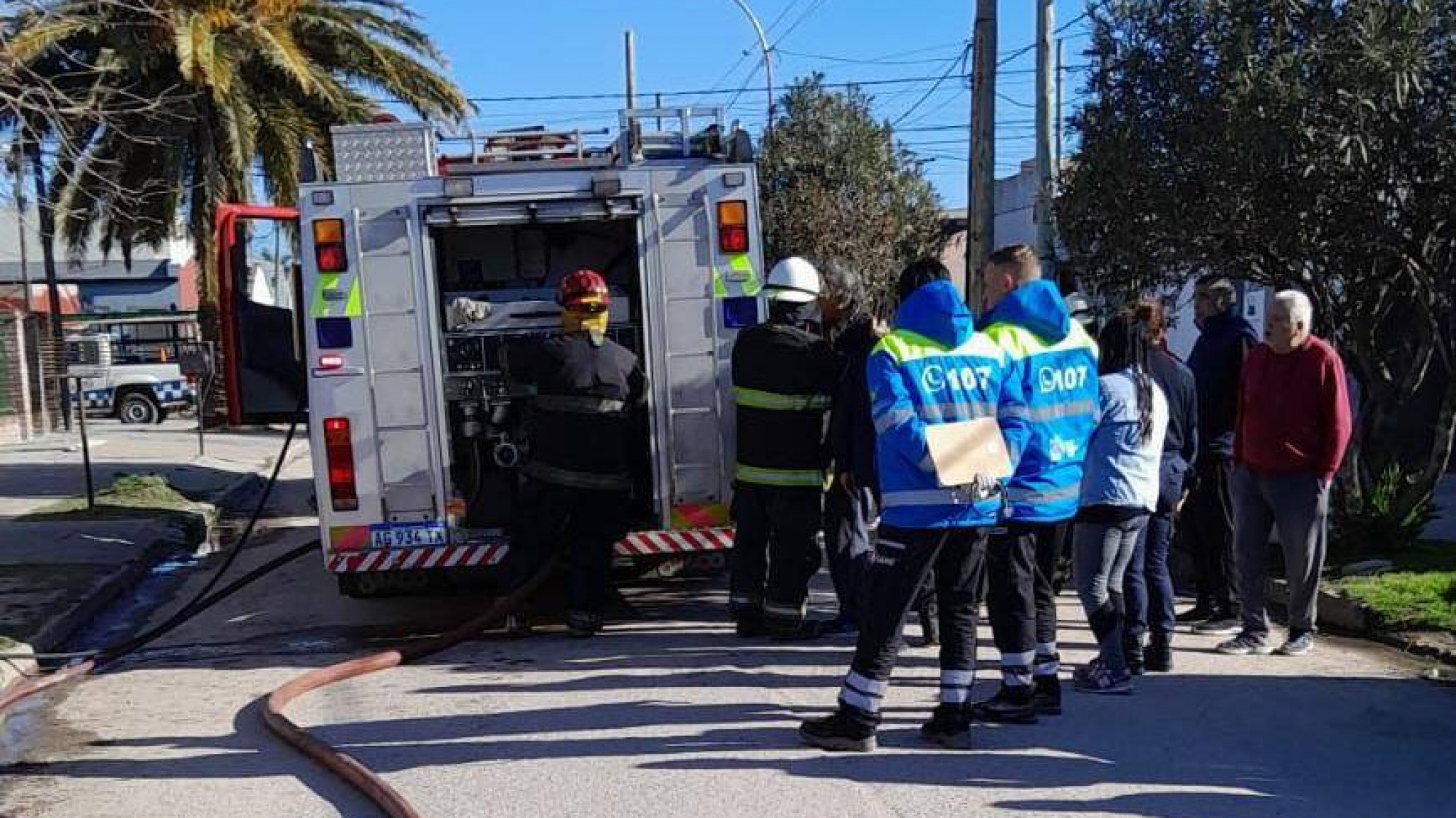 Dos jubilados murieron en un trágico incendio que conmocionó a Berisso