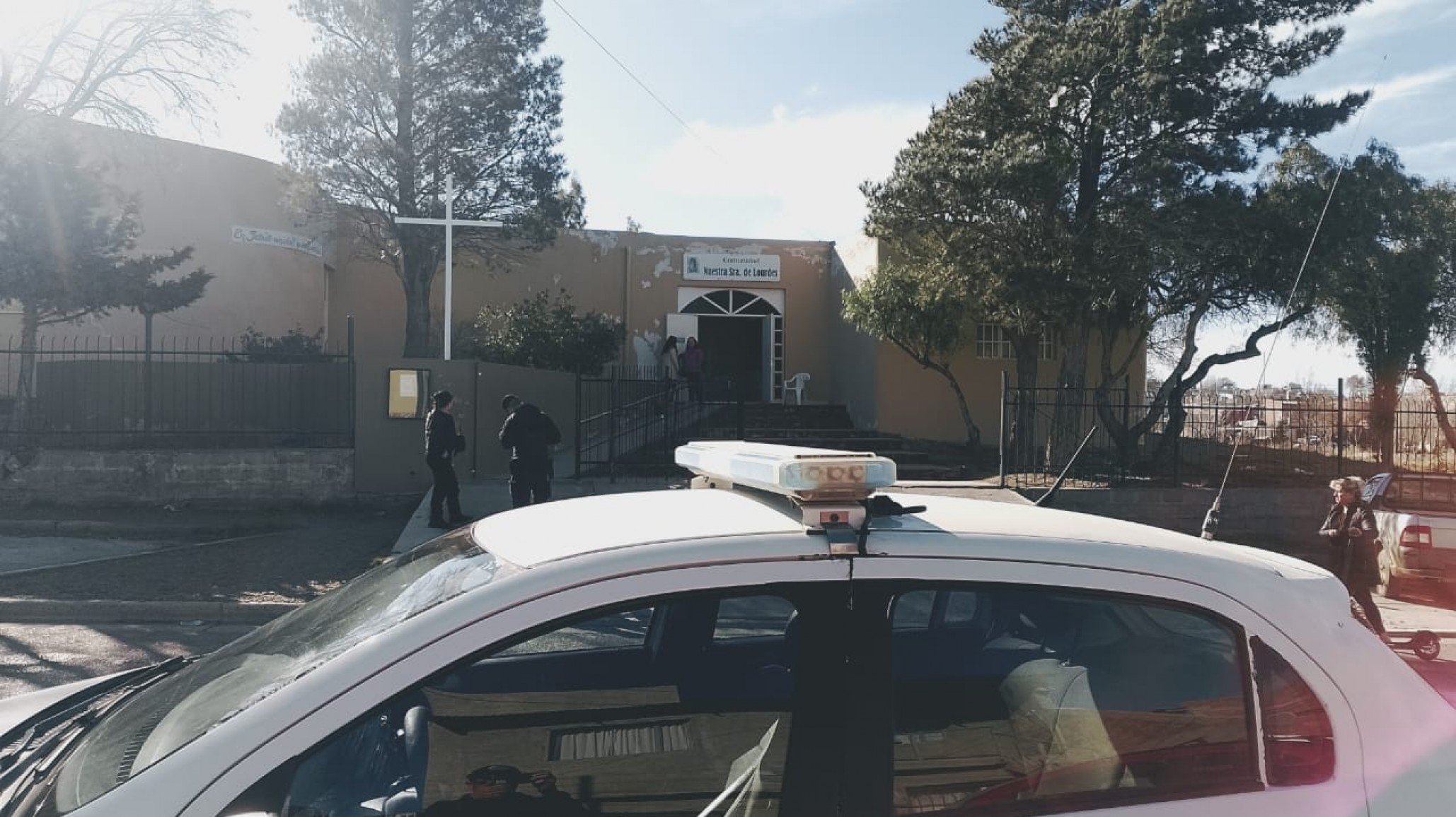 "Gracias a Dios no pasó a mayores": fuga de monóxido en la Capilla de Lourdes durante la misa