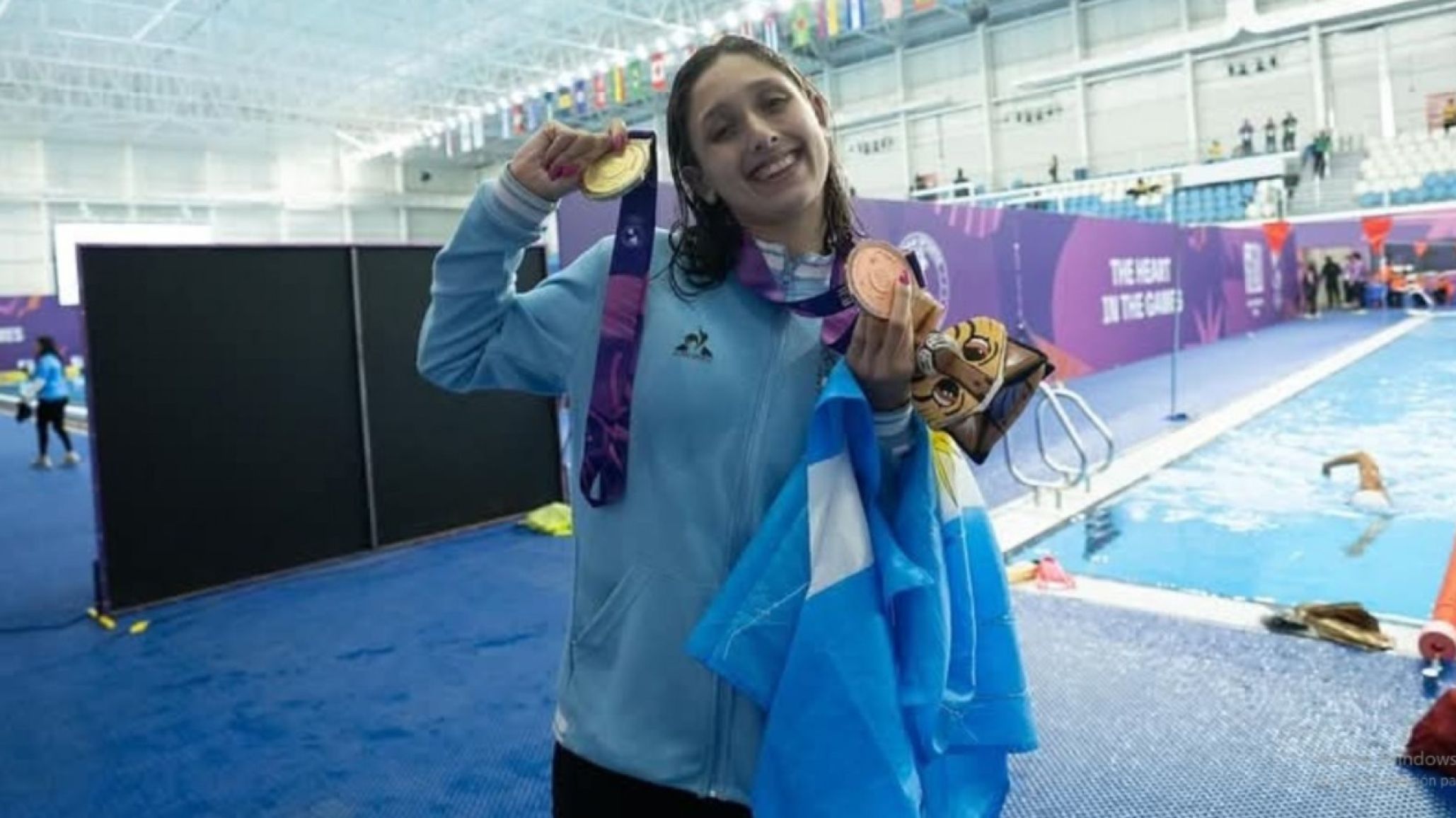 Agostina Hein arrasó en Asunción: récord panamericano y primer oro para Argentina
