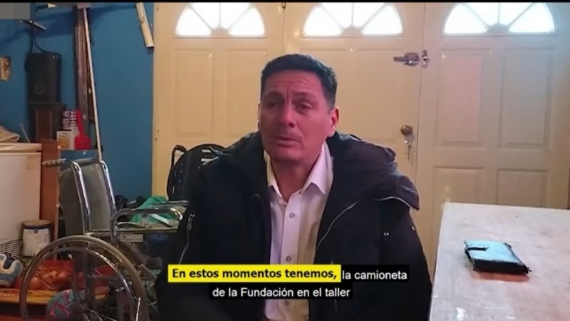 Fundación Luz de Esperanza apela a la comunidad para arreglar la camioneta que usan en donaciones y traslados ortopédicos: "Necesitamos 4.000.000 de pesos"