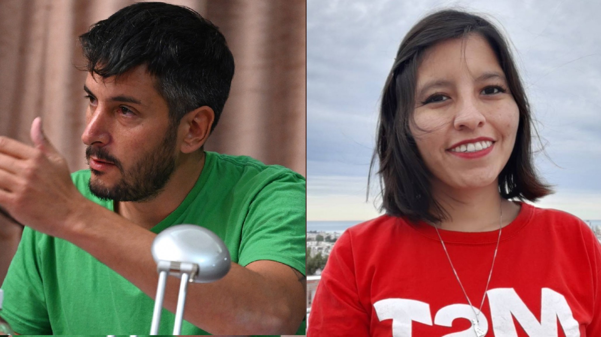 Santiago Vasconcelos y Emilse Saavedra será la fórmula de la Izquierda para la diputación nacional