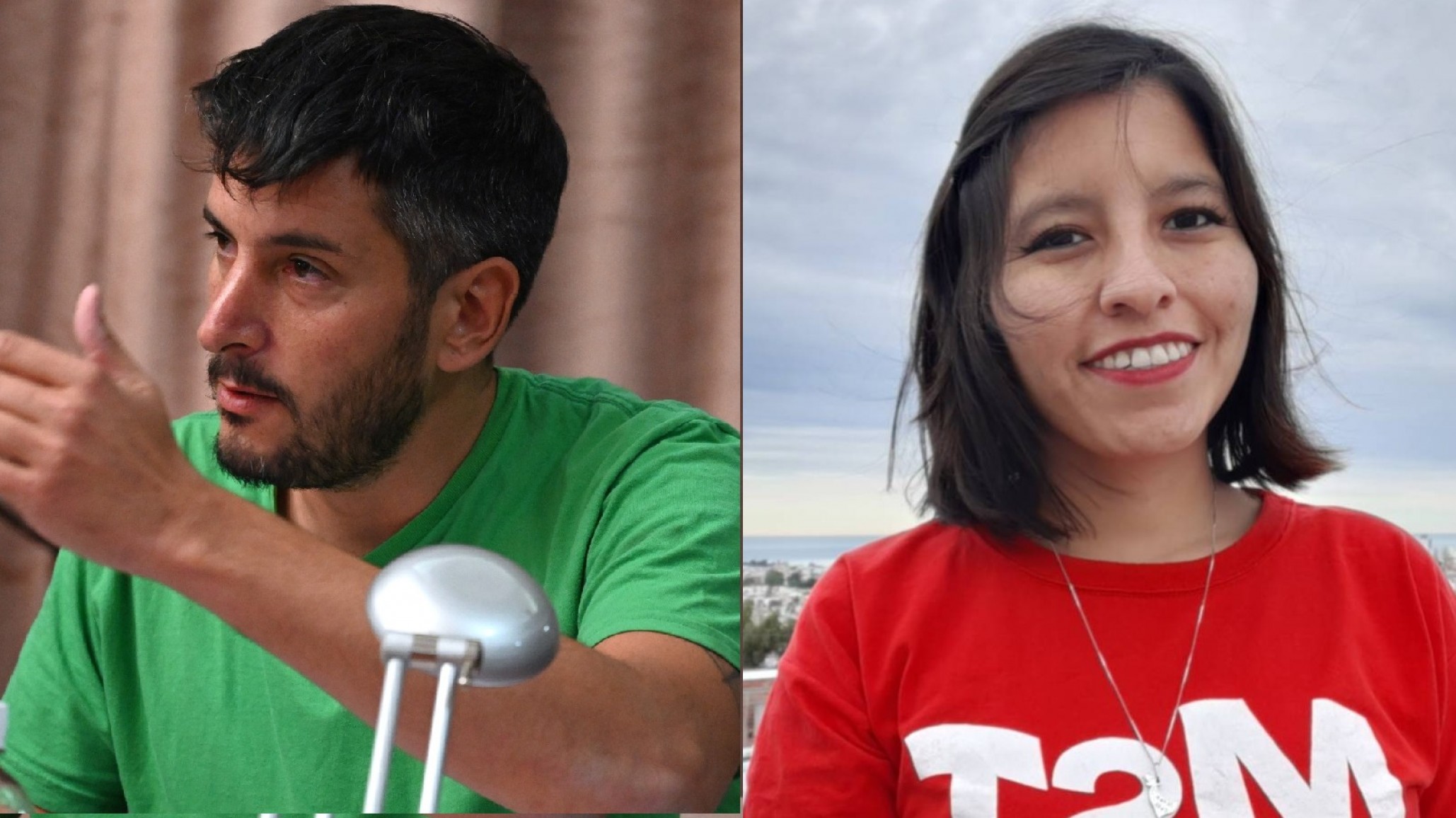 Santiago Vasconcelos y Emilse Saavedra será la fórmula de la Izquierda para la diputación nacional