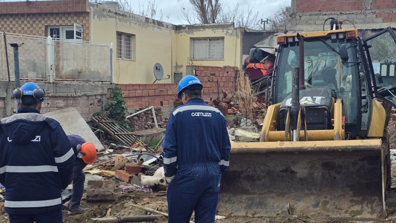 Desalojaron un "aguantadero" en el barrio Ceferino tras diez años ocupado por reconocidos delincuentes