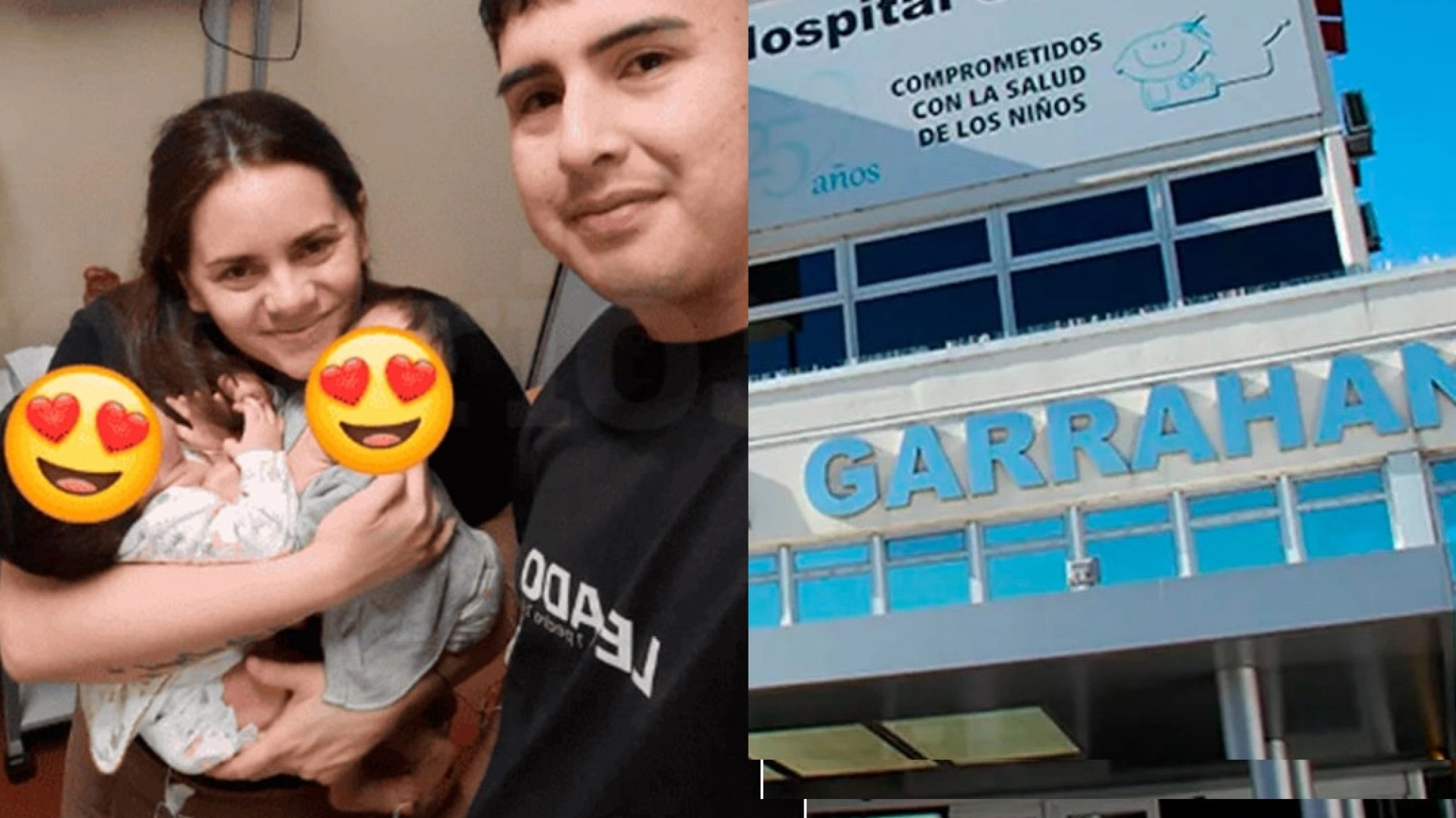 Un equipo médico del Garrahan logró operar y separar a dos gemelas siamesas