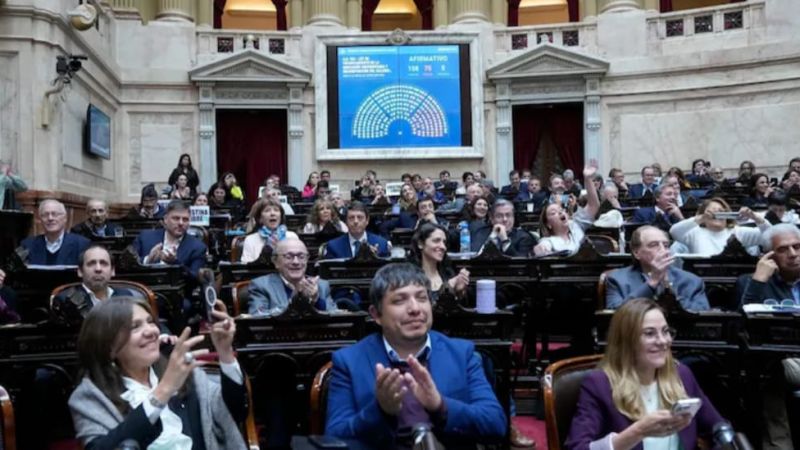 Diputados define hoy si rechaza tres vetos de Milei: jubilaciones, moratoria previsional y emergencia en discapacidad
