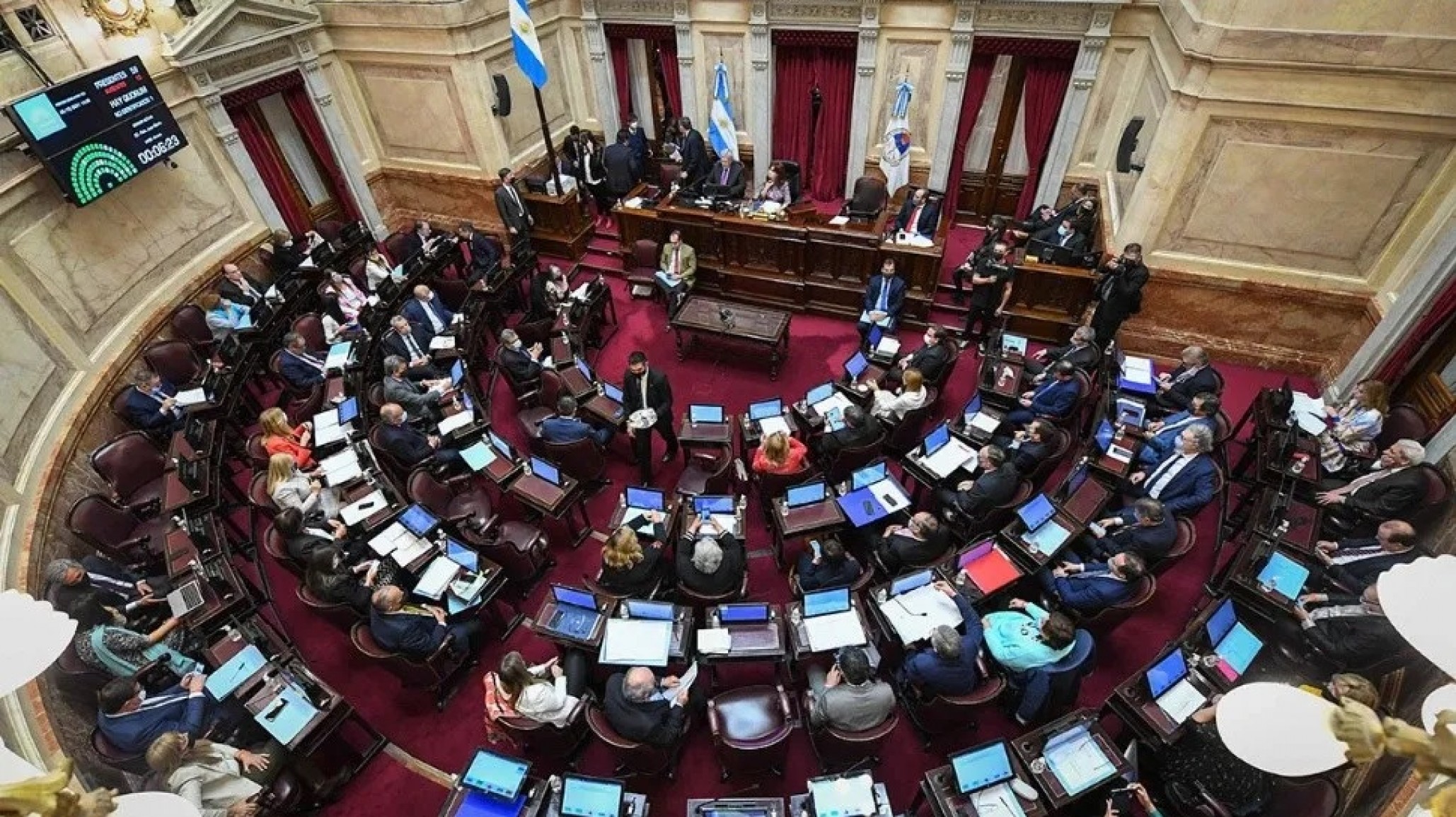 El Senado votó su propio aumento: las dietas ascienden a más de $10,2 millones