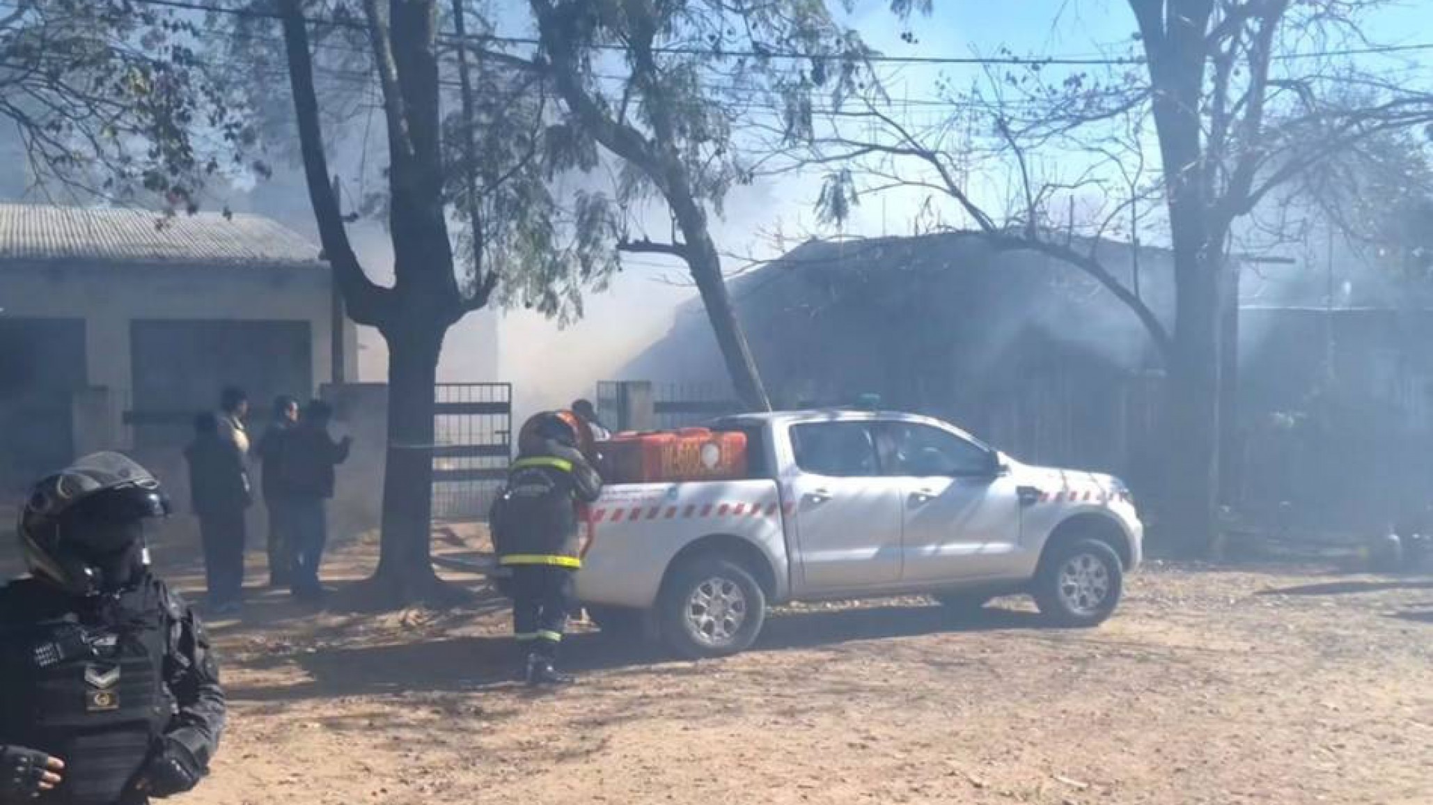 Un incendio consumió una vivienda y murió su única habitante: una mujer de 80 años