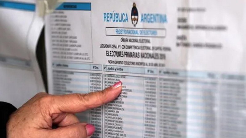 Elecciones 2025: Accedé al padrón electoral de Chubut