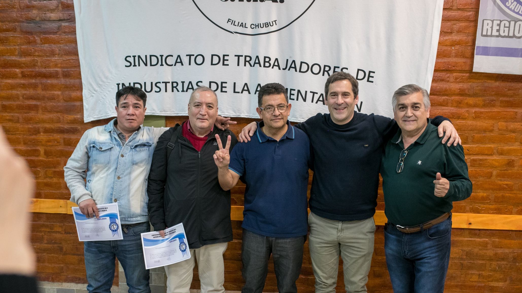 Juan Pablo Luque en la CGT: "Nunca vamos a votar ninguna ley contra el pueblo trabajador"