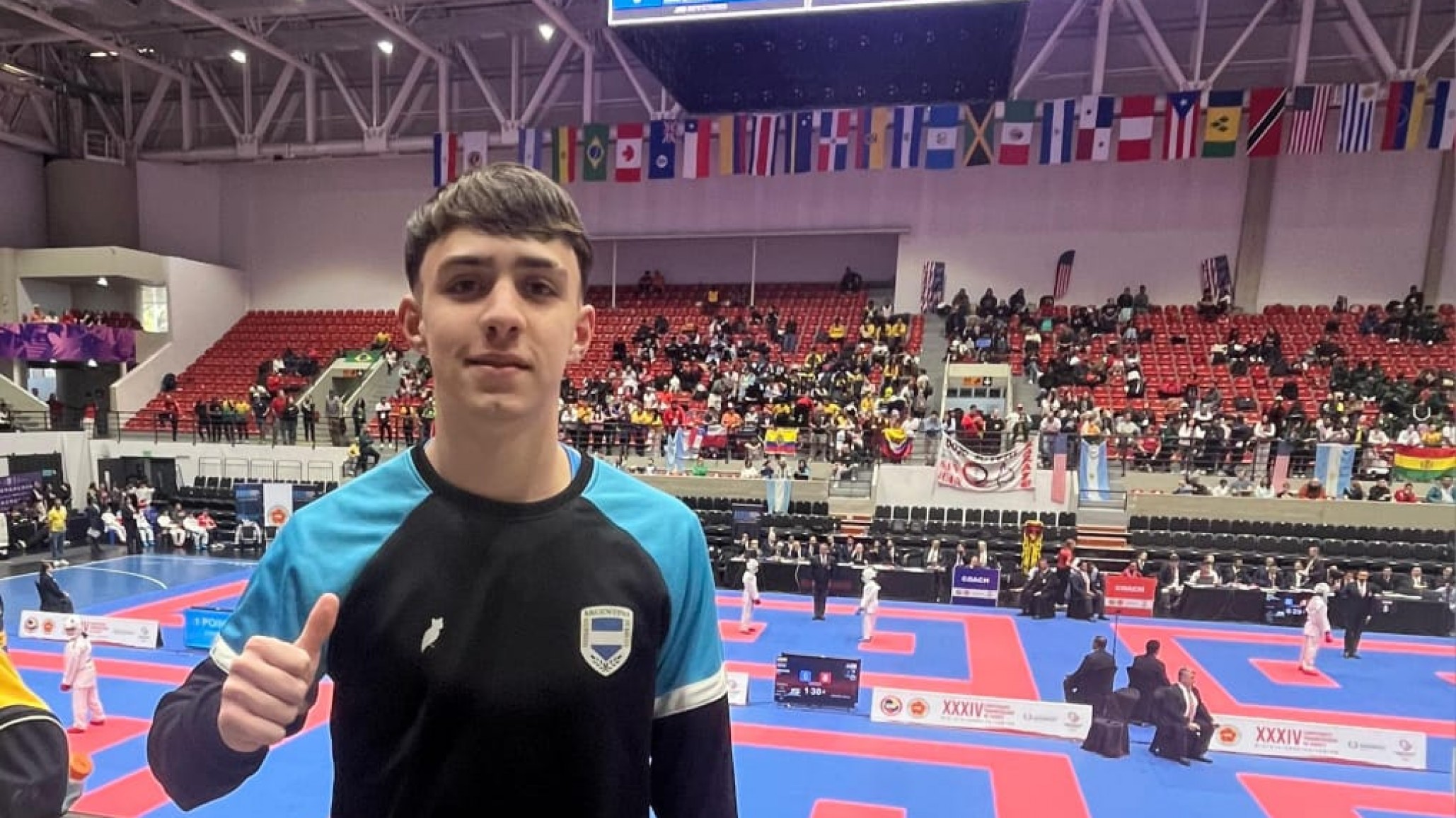 Mateo Luna Aseff: "La convocatoria a la Selección Argentina me inspira para seguir entrenando fuerte"