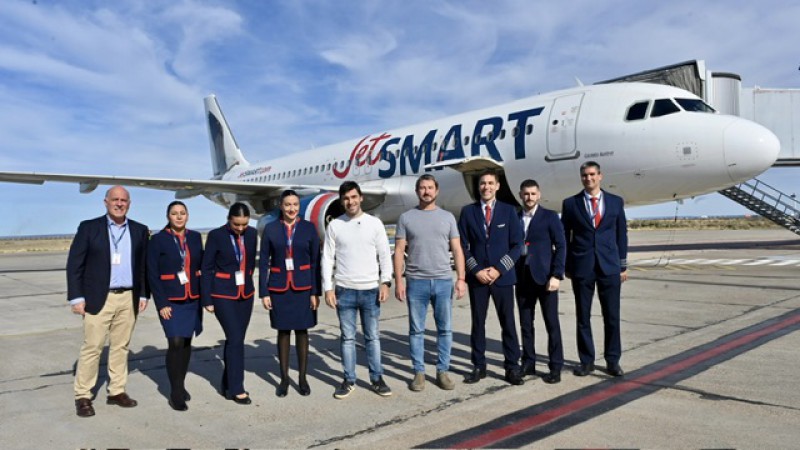 Mientras Comodoro se queda sin una low cost, Torres anunció una frecuencia más para Trelew