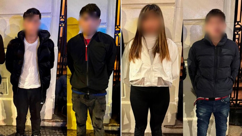 Detuvieron a cuatro menores con antecedentes tras intentar robar una camioneta