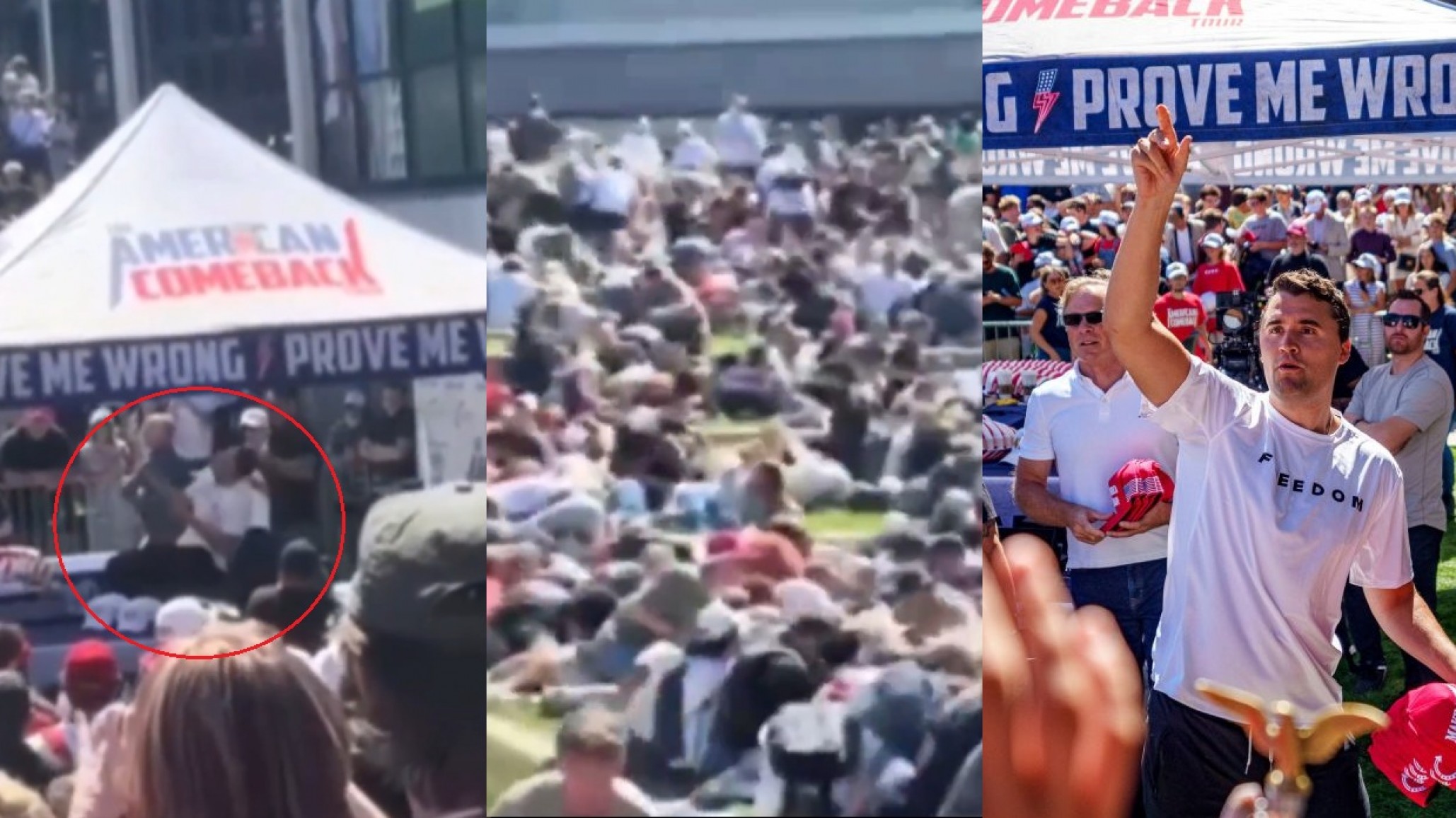 Conmoción en EE.UU.: asesinaron a Charlie Kirk durante una charla universitaria
