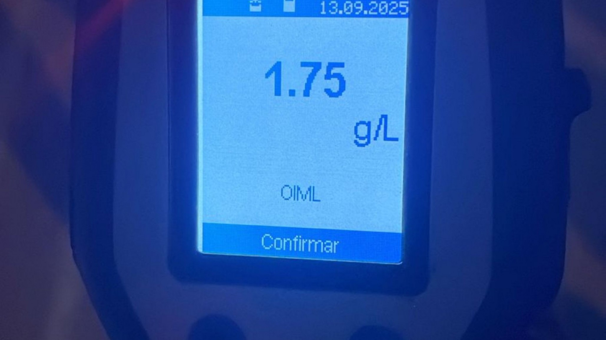 Salió a manejar en evidente estado de ebriedad y fue multado