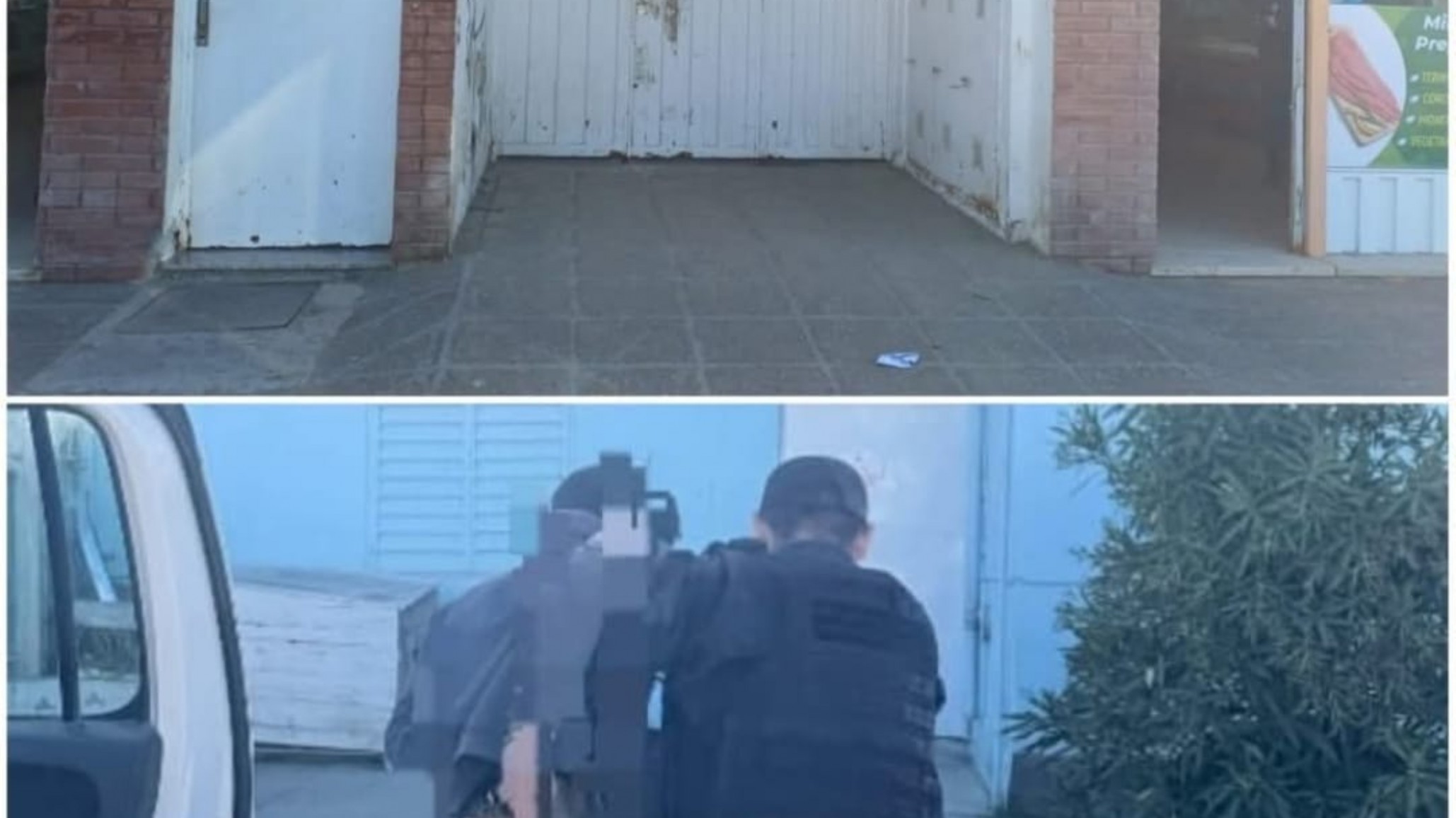 Intentó forzar un garage y terminó detenido tras resistirse a la Policía