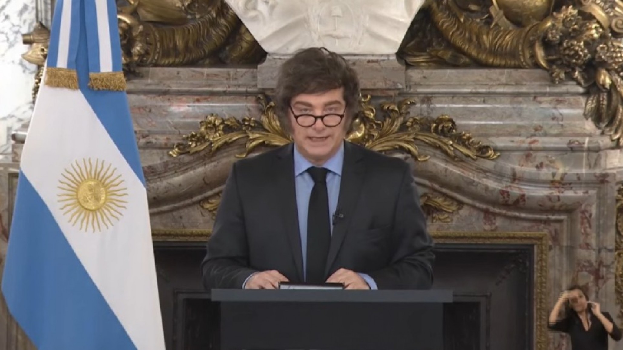 Milei envió al Congreso el Presupuesto 2026 y reafirmó que el equilibrio fiscal "no se negocia"