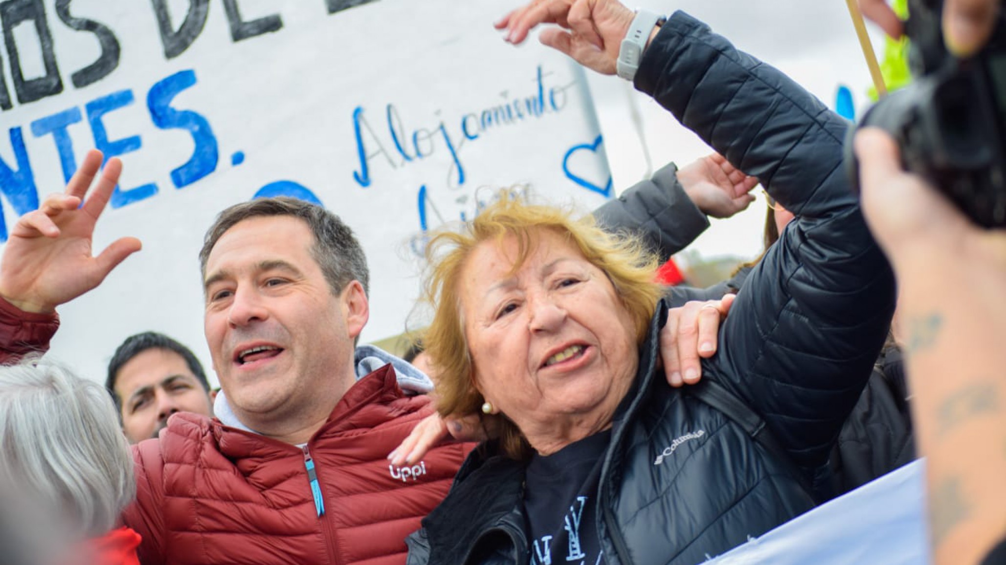 Marcha Universitaria: "si el pueblo no pelea por este tipo de políticas públicas el futuro de nuestro país se pone en riesgo" dijo Luque.