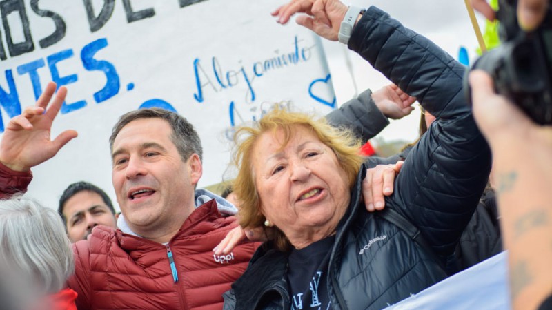 Marcha Universitaria: "si el pueblo no pelea por este tipo de políticas públicas el futuro de nuestro país se pone en riesgo" dijo Luque.