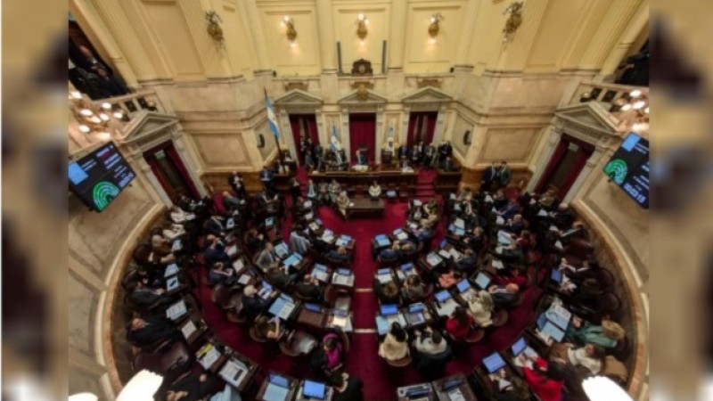 El Senado vota para rechazar el veto de Milei a la ley de reparto de los ATN