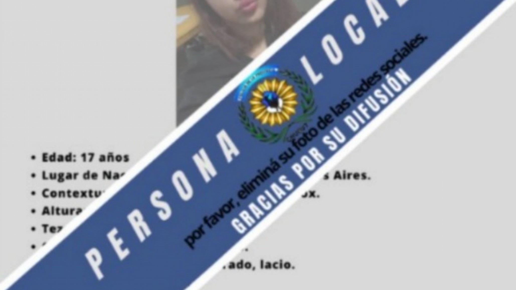 Comodoro: localizaron a la joven de 17 años que era buscada