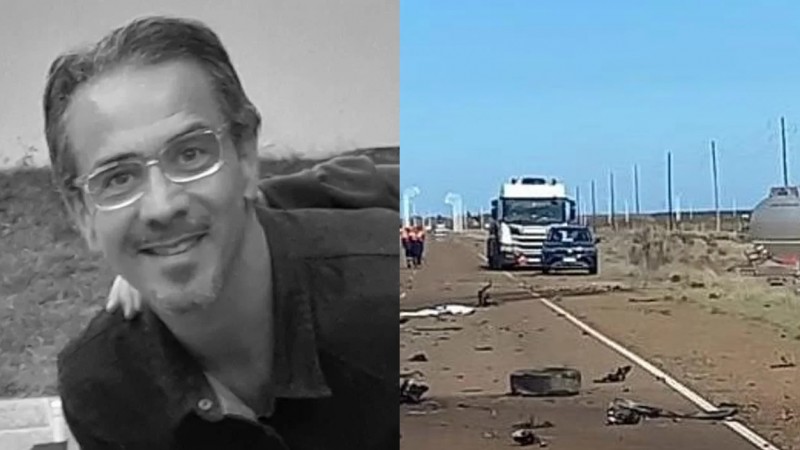 La víctima fatal del accidente en Ruta 2 era un conocido kinesiólogo de Puerto Madryn