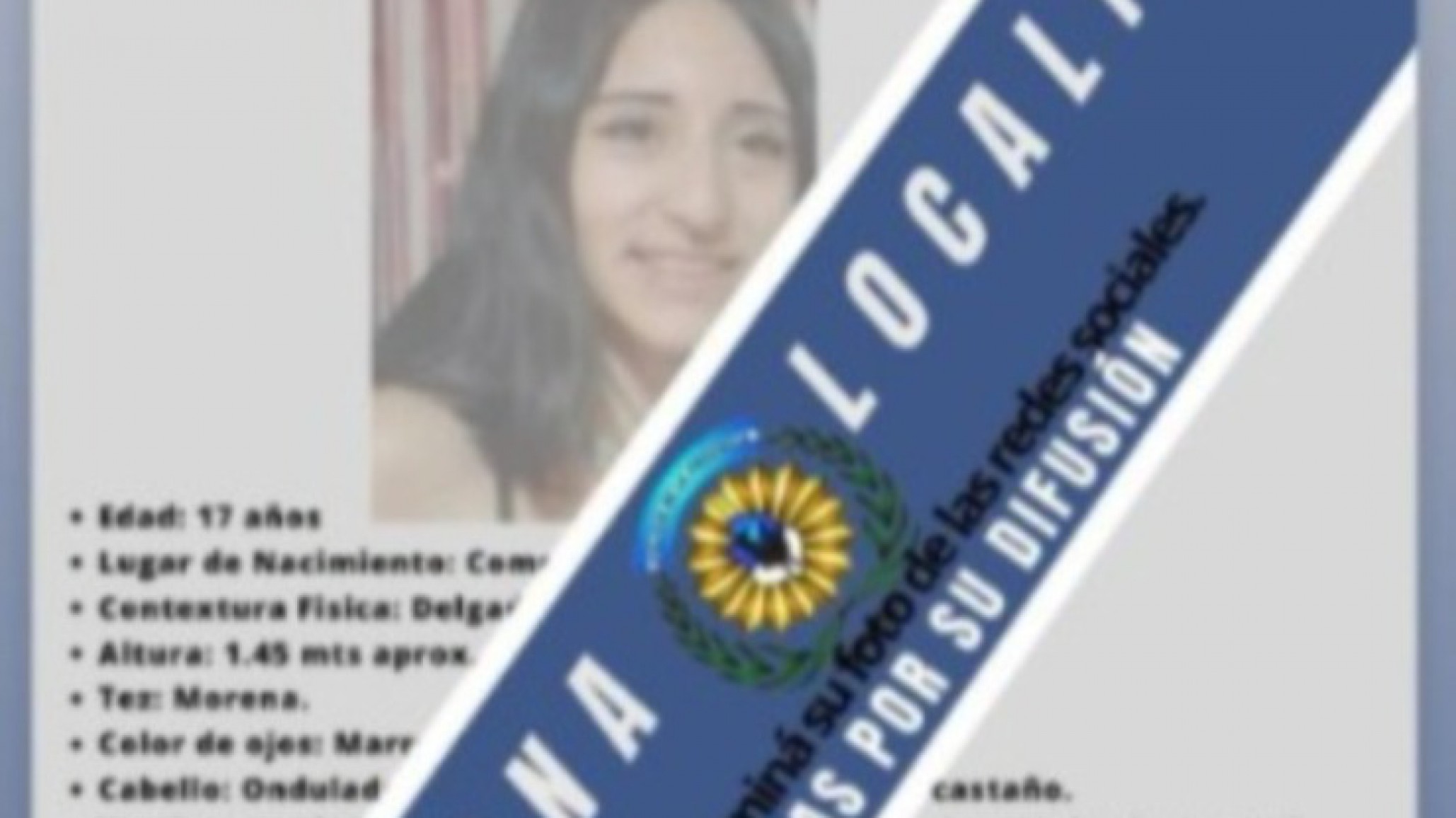 Apareció la adolescente de 17 años que era buscada en Comodoro