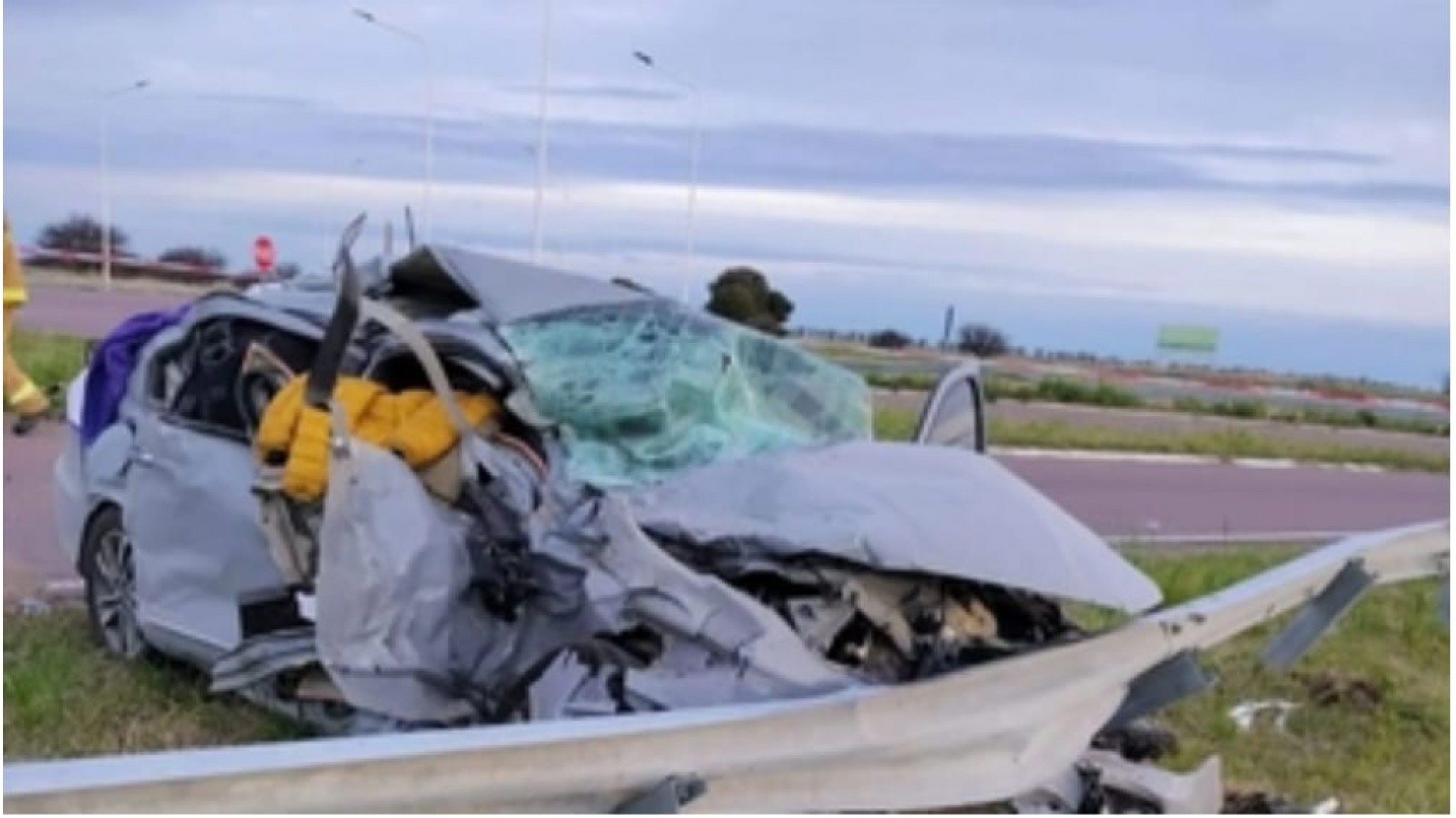 Una mujer de Comodoro murió en un choque en el cruce de las rutas 35 y 18