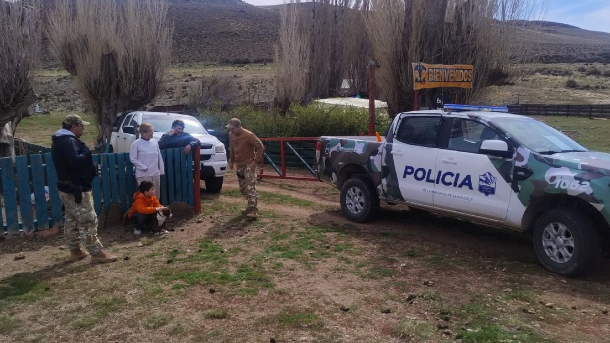 Hallaron en buen estado a la familia buscada desde el viernes en Santa Cruz