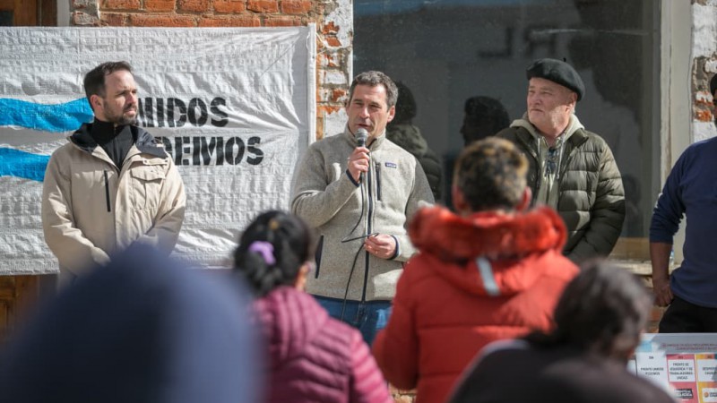 Luque en Río Senguer: "El Congreso debe ser el lugar donde pongamos un límite y defendamos los derechos que nos costó tanto conquistar"