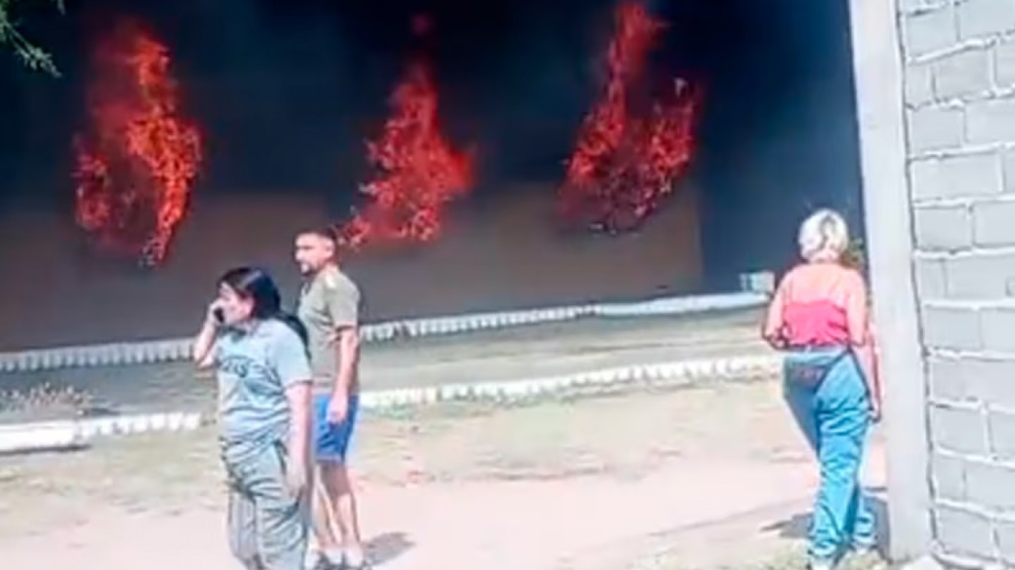 Dos niñas murieron en el incendio de una iglesia evangélica en Villa Serrana