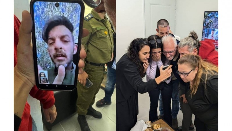 La familia Cunio celebra la liberación de Ariel y David tras más de dos años de cautiverio