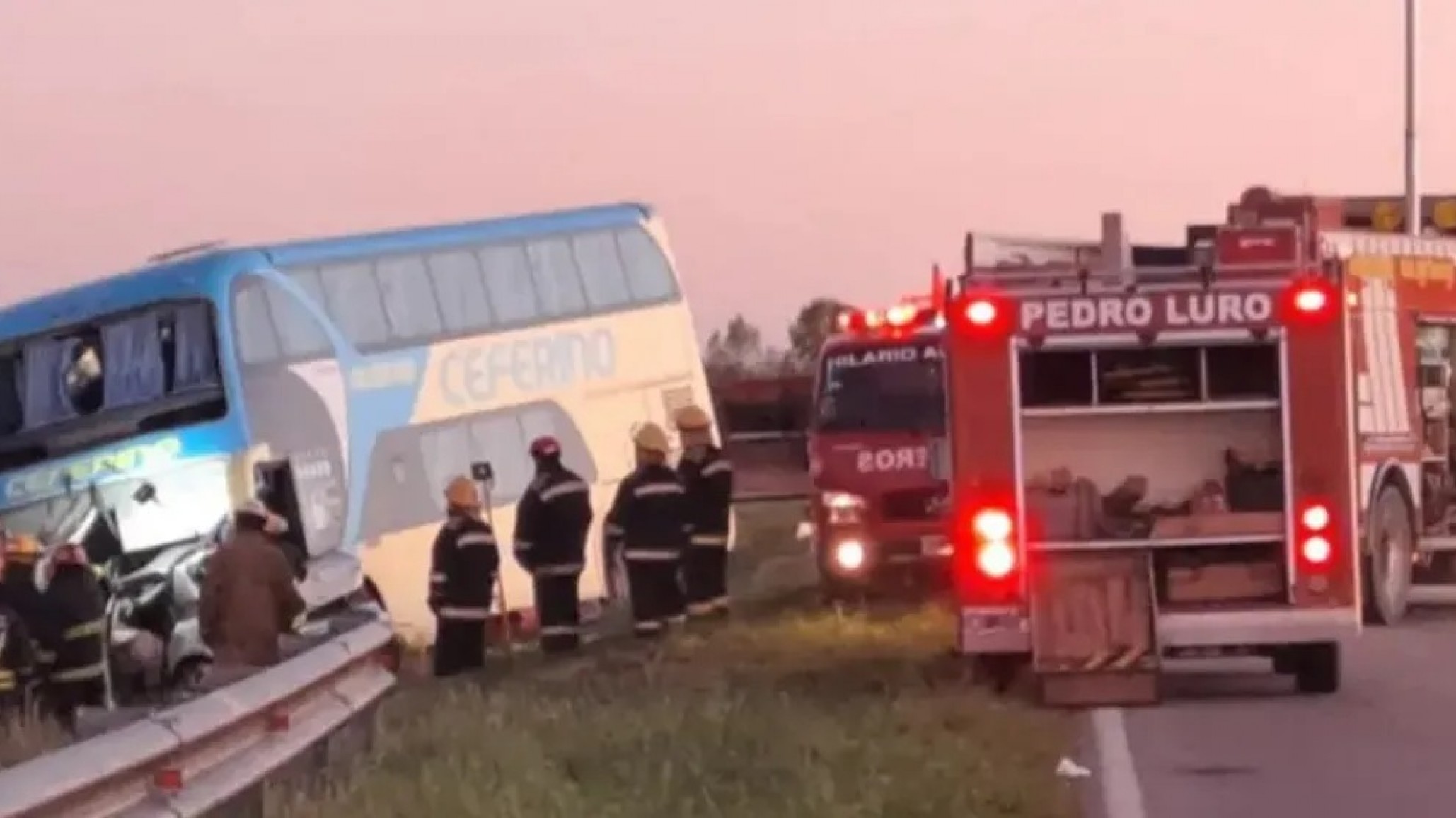 Tragedia en la Ruta 3: un muerto y varios heridos tras un triple choque