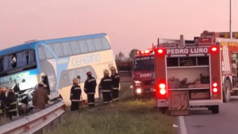 Tragedia en la Ruta 3: un muerto y varios heridos tras un triple choque