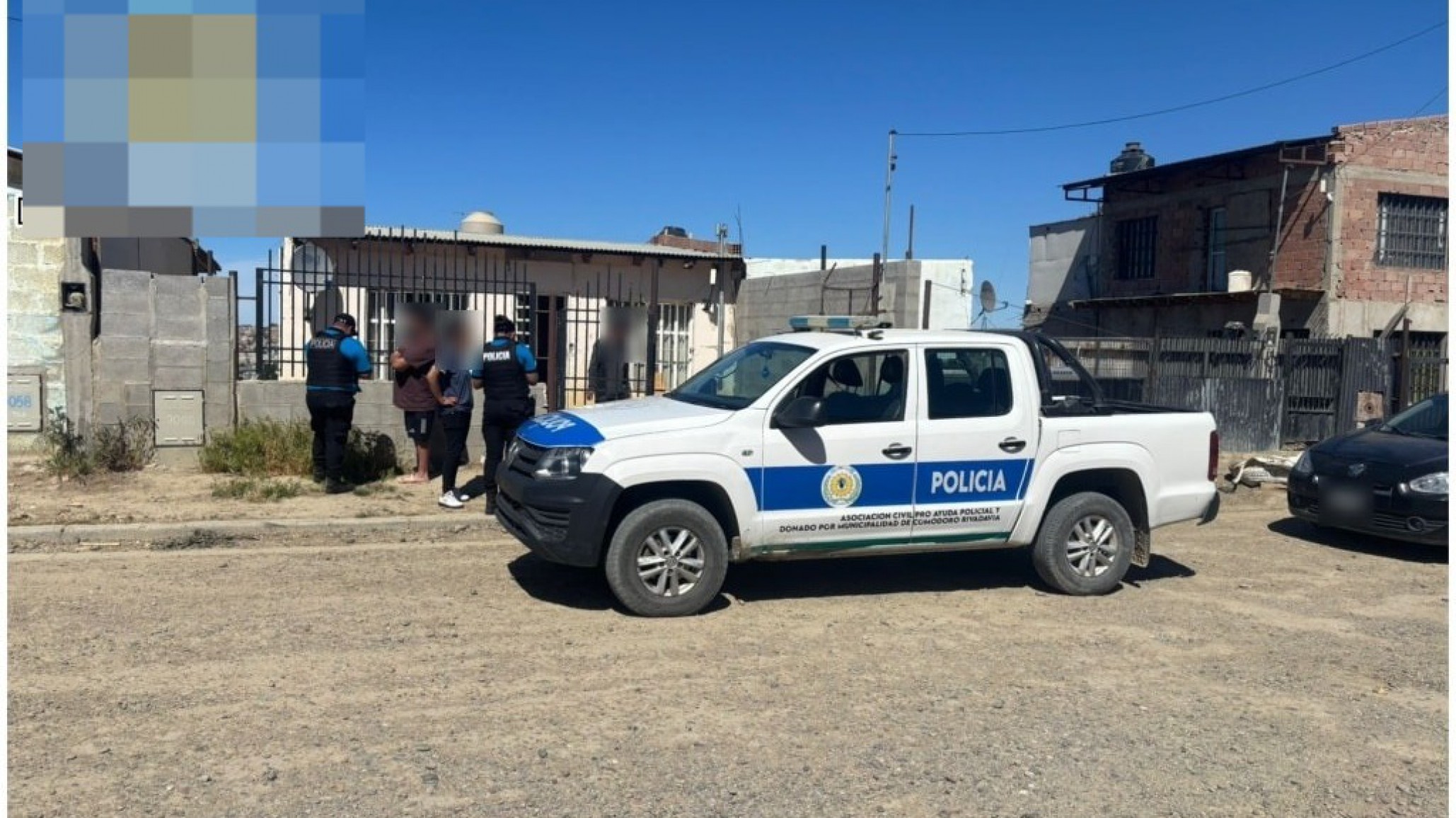Intentaron robar una vivienda en el Moure y terminaron detenidos
