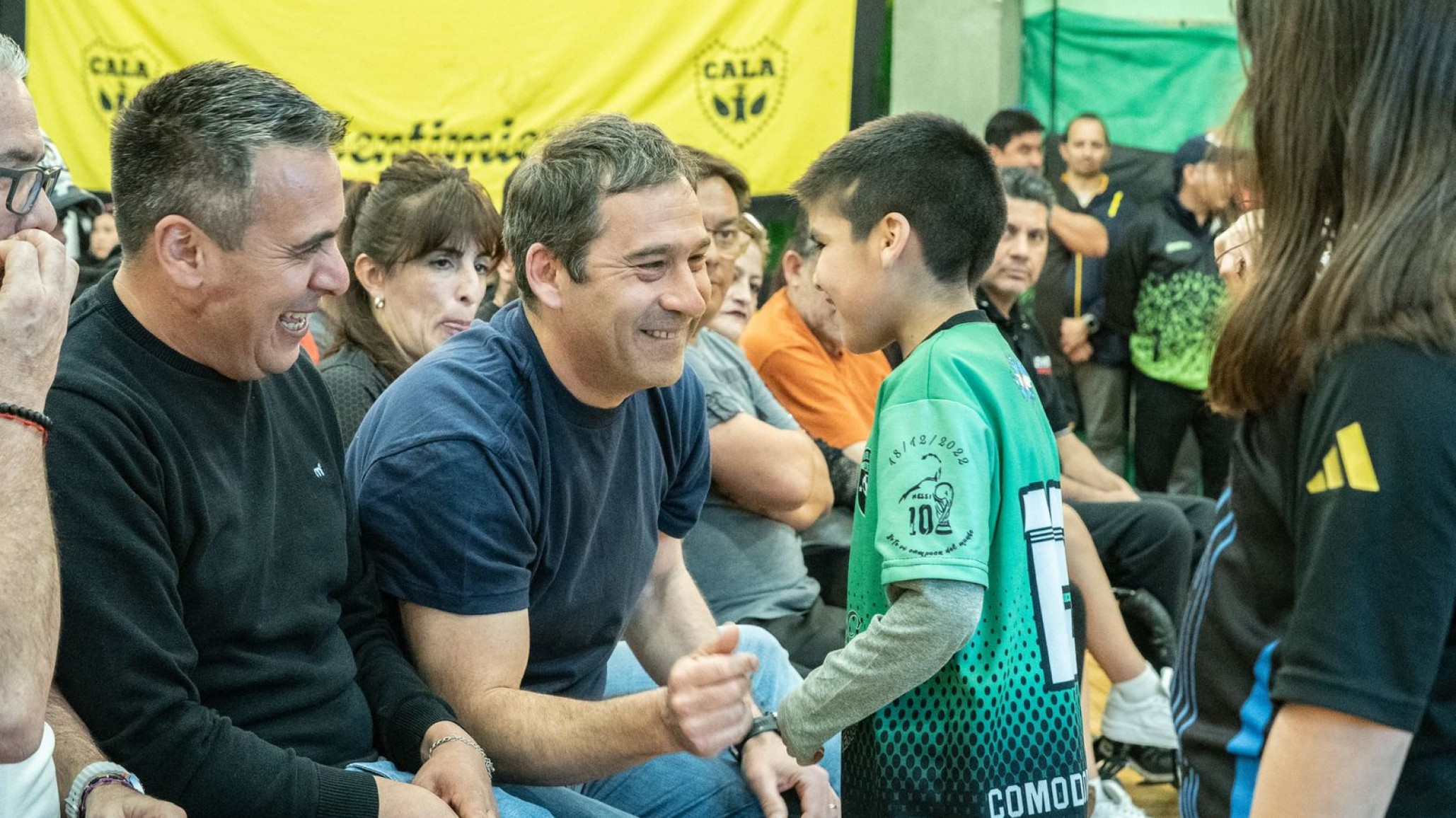 Luque cerró en Comodoro recibiendo el apoyo de una multitud de atletas y dirigentes deportivos