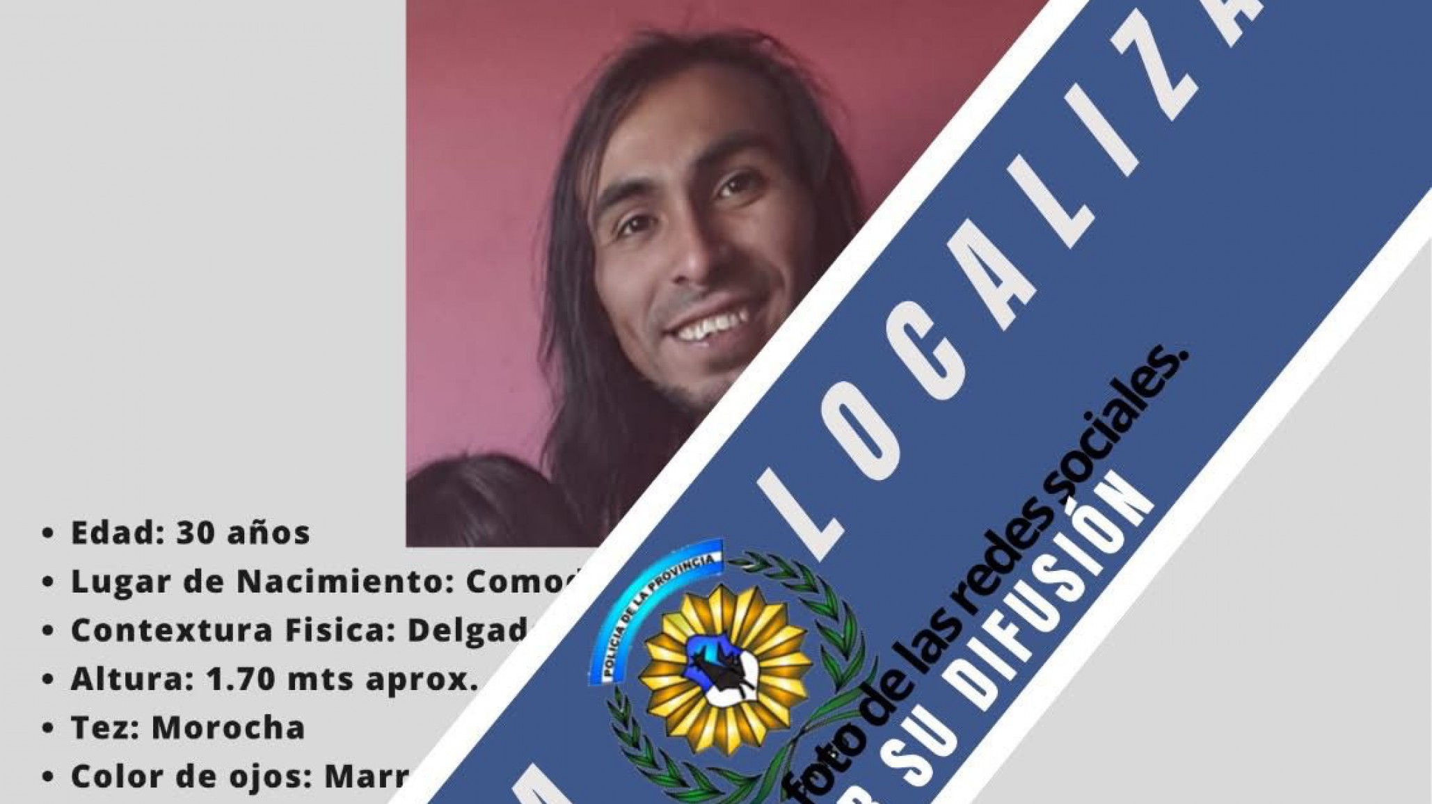 Apareció Héctor Carrasco, el hombre que estaba desaparecido